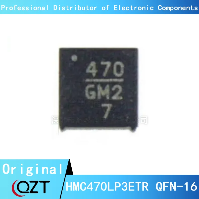 10pcs/lot HMC470LP3ETR QFN16 HMC470LP3ETR HMC470/A 470 HMC470ALP3ETR VQFN-16 chip New spot