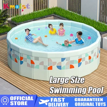Piscina in PVC pieghevole non gonfiabile per la famiglia Giocattoli per bambini Regalo Casa Giardino esterno Cortile Sport acquatici Piscina per feste per animali domestici 1