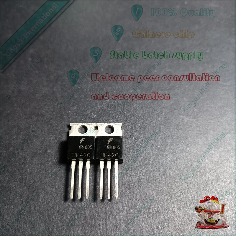 

1PCS/ Piece TIP42C 6A/100V TO-220 PNP New Darlington Transistor