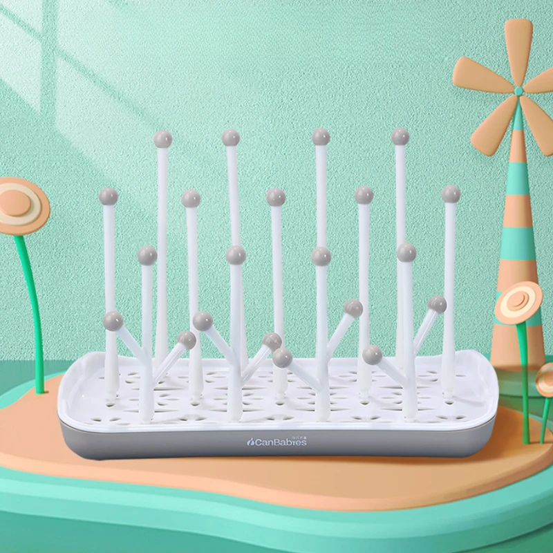 Baby Bottle Drying Rack Detachable Milk Bottle Stand Drying and Draining Rack for Baby Storage Portable Holder