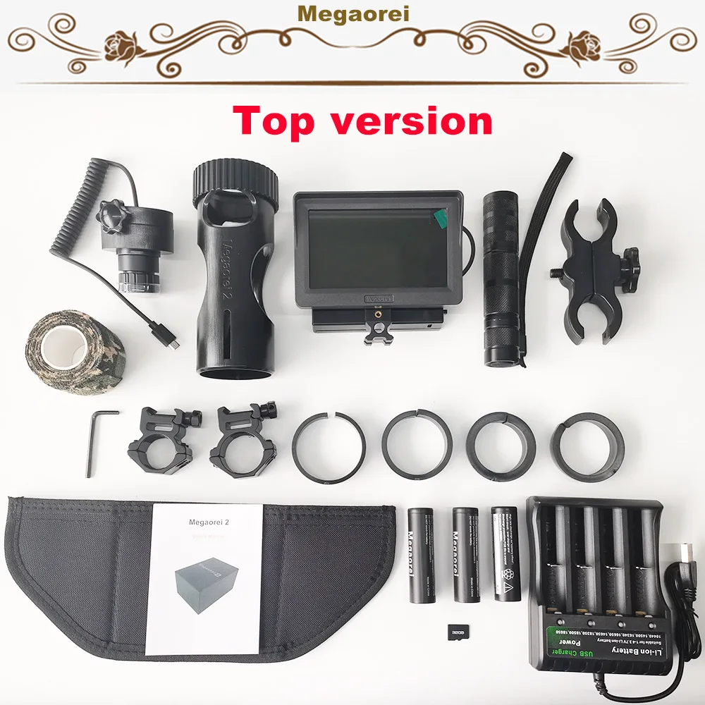 Rifle Scope Cam Photo Video Recorder 720P IR Night Vision Low Light