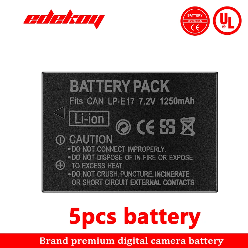 Blumax Akku Passend Für Canon LP-E17 EOS RP M3 M6 750D 760D R8 - Foto 6