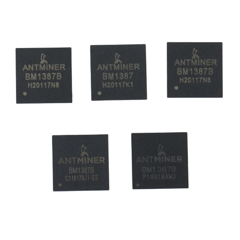 

5 Pcs BM1387 BM1387B Chip QFN For Bitcoin Miner S9 S9I T9 T9+ Chip Free S9 Hash Board