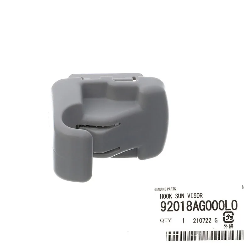 

NBJKATO Brand New Genuine Sun Visor Hook Clip 92018AG000LO For Subaru Legacy Outback Crosstrek Impreza WRX STi