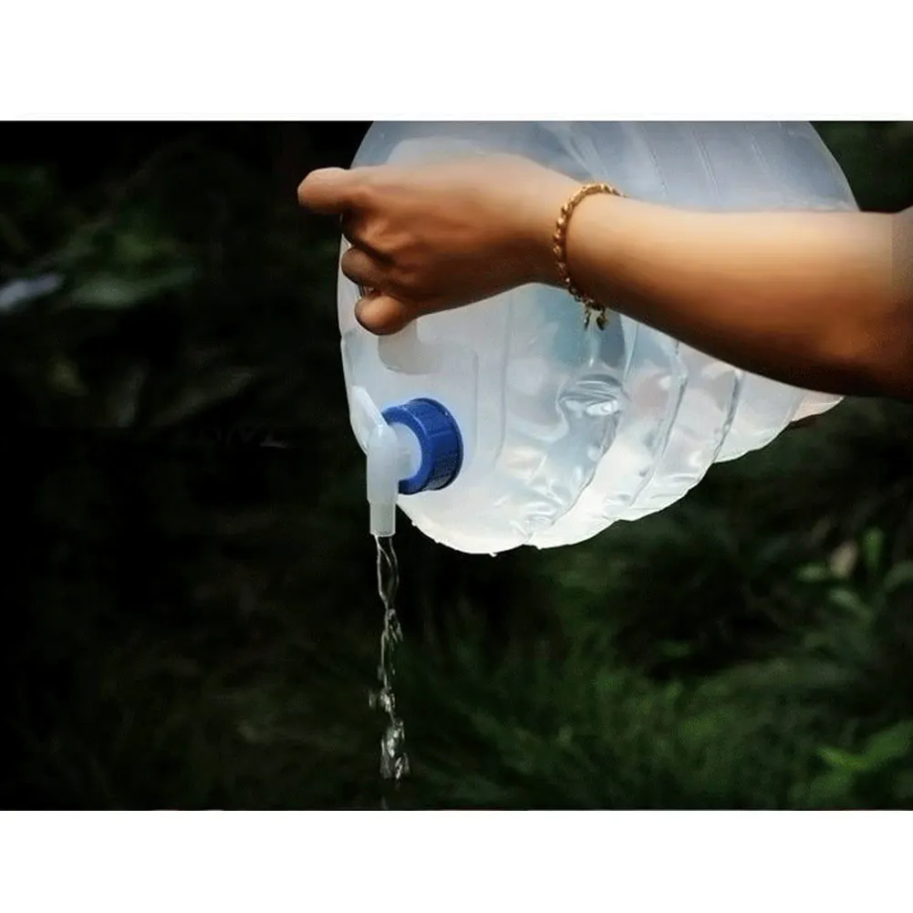 

Уличный складной контейнер для воды, складное ведро для хранения, полиэтиленовый пищевой пакет для кемпинга