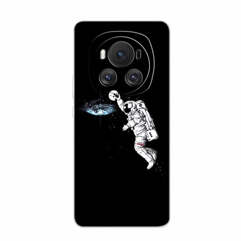 Fashionable Clear Animal Design Silicone Phone Case - Soft TPU Back Cover