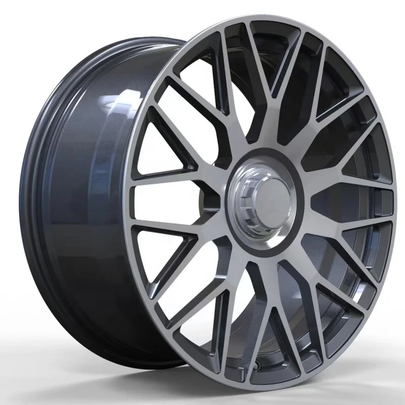 

Customized Monoblock Alloy Car Rims Wheels 18 19 20 22 24 Inch 5x114.3 5x120 5x112 Machine Face Forged Concave Wheels