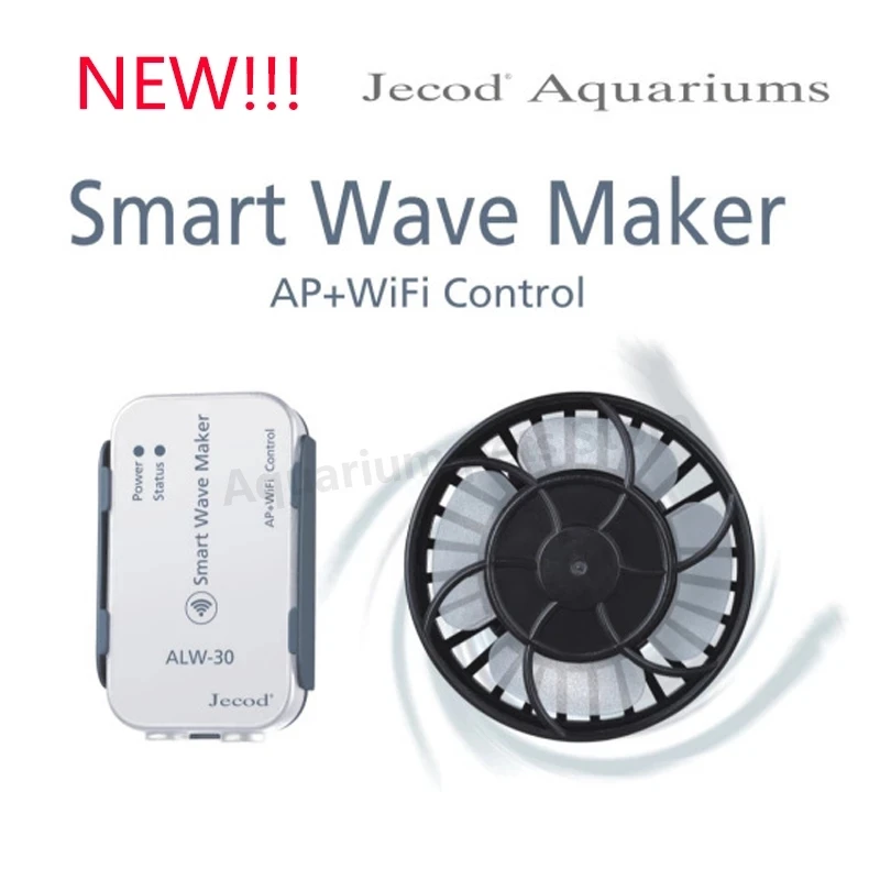 Jebao 2022 Nova Searrie Alw Onda Bomba Aqualrio Bomba De Agua Filtro 12V 24V 7.5W 10 20 30 Tanque De Peixes Ultra Silencioso Operadeces