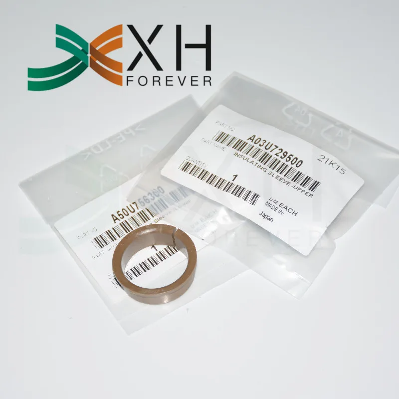 

2pcs New New A50U756300 A03U722700 For Konica Minolta Bizhub PRESS C6000 C6500 C 6000 6500 Fuser Heat Insulating Sleeve Low