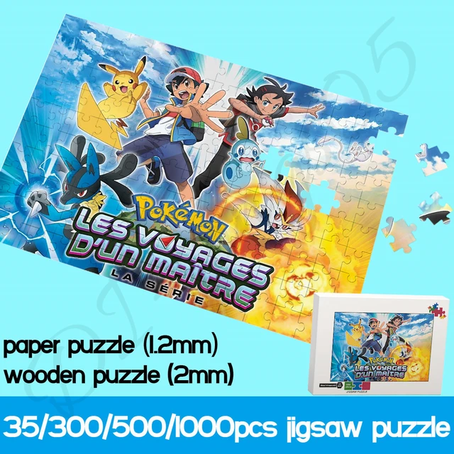 500Pcs Pikachu Jigsaw Puzzle Toys Takara Tomy Cartoon Pokemon 3D Animation  Puzzles Educational Game for Kids Birthday Gift Decor - AliExpress