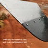 Steel Flat Shovel Multi-Functional Garden Scraper Shovel Rust Resistant Weed Cleaning Shovel for Gardening Weeding Transplanting 5