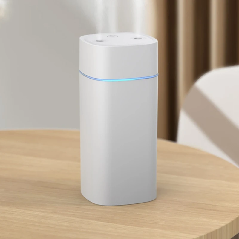 Description Picture 6 of itemColorful Night Light Small Humidifier Double Spray Air Atomizer USB Silent Home Humidifier Car Purifying Air Spray