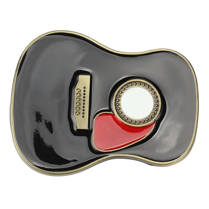

Guitar Shape Belt Buckle Music Lover Clothing Accessories Electronic Musical Instrument