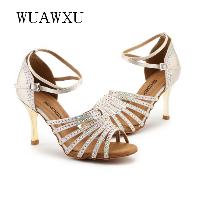 NATASHA New Product Hot Sale Latin Dance Shoes Women's Dance Shoes Professional Dance Shoes Dance High Heel Dance Shoes Performa