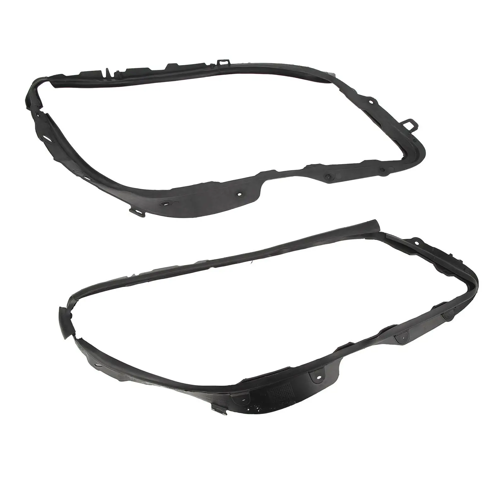 

Car Headlight Sealing Strip Gasket Flexible Rubber Waterproof Pair Left Right for c -Class W204 08-11