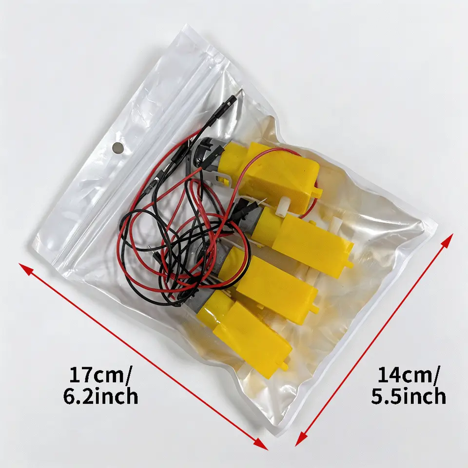 2pcs/4pcs TT Motor Dual Shaft Geared Electric Motor DC 3V-6V Gearbox Engine for Smart Car Robot Toys Cars Chassis Models image 2