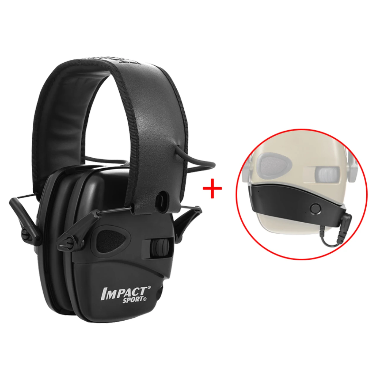 Anti-noise Impact Sound Amplification Electronic Shooting Earmuff Tactical Hunting Hearing Protective Headset NRR 21dB