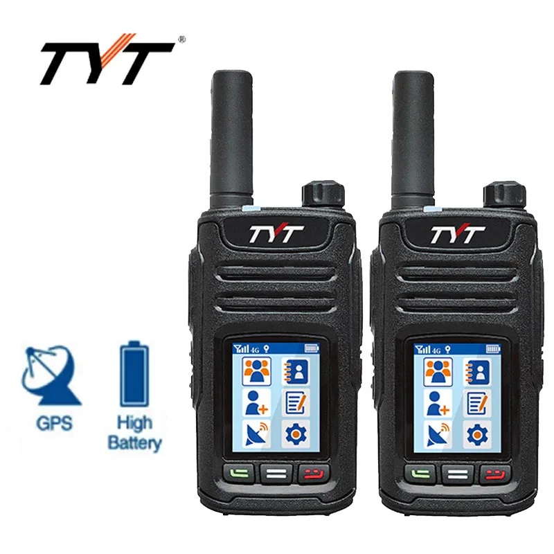 

TYT 4g/3g/2g Network radio unlimited communication Poc radio GPS sos walkie talkie for recording function linux system