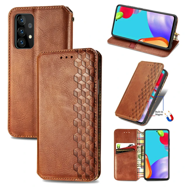 Compatible With Samsung Galaxy A14 5g Case Retro Embossed Premium