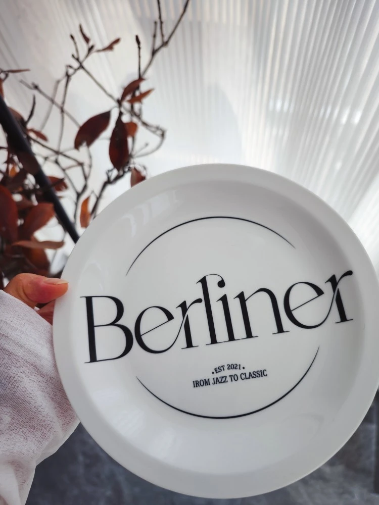 Korean INS Plate Blogger Same Breakfast Plate Berliner Letter