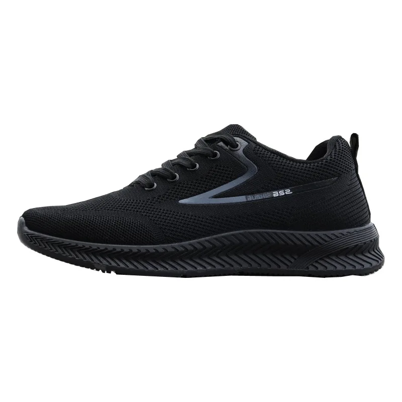 Men Vulcanized Shoes Spring Autumn Sports Mesh Breathable Men's Shoes Casual Work Jogging Men's Vulcanized Shoes Men Sports Shoe 5
