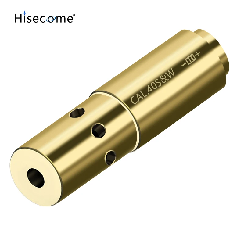 

Tactical Red Dot Laser Sight 40S&W Brass Bullet Scope High Precision Laser Calibrator for Pistol Handgun Airsoft Shooting Aiming