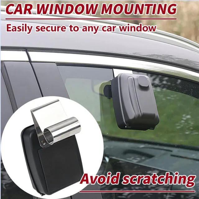 Portable Car Window Hanging Antitheft Code Key Box With 12Digits Code Waterproof Anti-theft Key Safe For Office Home Outdoor Use 1