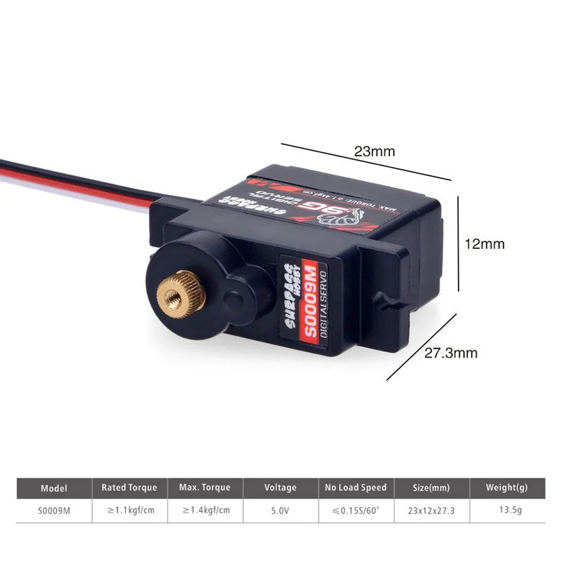 RC Servo Override Digital Mechanism 9g 17g 25g 6kg 9kg 15kg 20kg Metal Gear Micro for 1/8 1/10 RC Plane Glider Robot