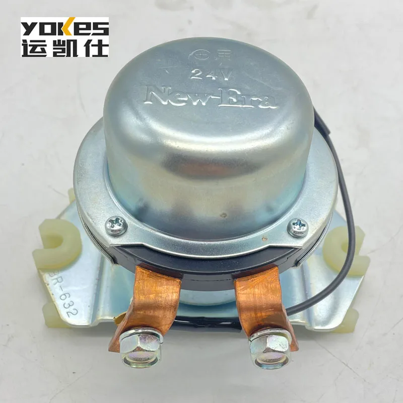 SK200-8 배터리 릴레이 굴삭기 액세서리, Kobelco용 BR-632, YN24S00008F1