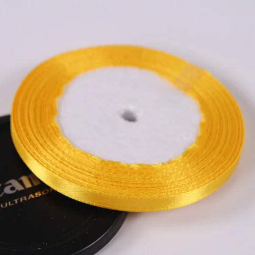 6mm Satin Ribbon for DIY Crafts and Festive Decorations (22 Meters/Roll)