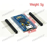 Pro Micro utilise le programme de mise à jour USB Atmega32U4 5V/16M pour carte de développement MCU 4