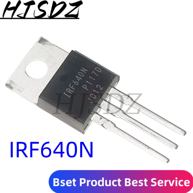 10 Uds IRF640NPBF TO220 IRF640N-220 IRF640 18A200V MOSFET de potencia nuevo y original