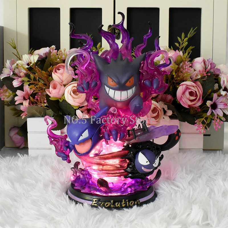 pokemon-gengar-anime-figure-with-special-effects-cute-gengar-three-form-evolution-gastly-haunter-led-night-light-pvc-model-toys