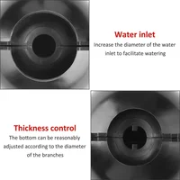 10Pcs Plant Growbox Grow Pots Reusable Propagation Root Growing Box Cuttings Grafting Gardening Seedling Pot Rooting Ball 3