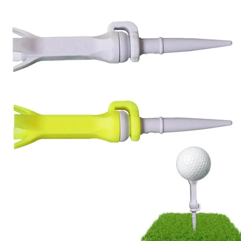 

Golf Ball Tees 180 Rotation Golf Ball Tees 2pcs Golf Tees With Four-Claw Design Excellent Stability And Durability Golf supplies