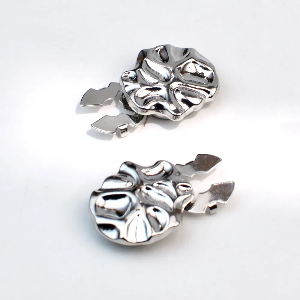Fashion Metal Button Covers Set