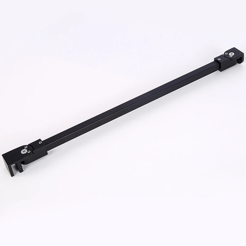 Haste Fixa para Chuveiro de Vidro Braçadeira Fixa Banheiro Porta Suporte Parede Ângulo Clip Ajustável Aço Inoxidável 304