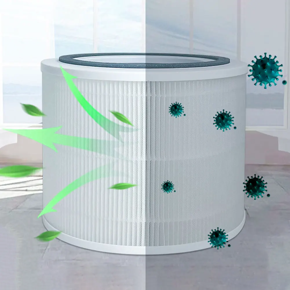 공기청정기 필터 냄새/연기 제거 공기청정기 여과 카트리지 레보이트 코어 300S/300-RF용 교체 필터