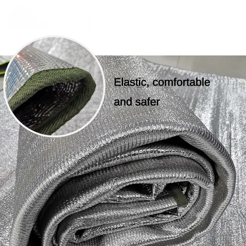 6mm Thickening Double-sided Aluminum Film Moisture-proof Mat Professional Outdoor Camping Thermal Mat Picnic Blanket 3