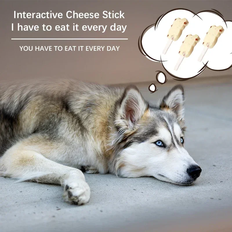Dog Snacks Pet Snacks Food Interactive Cheese Sticks Individually Wrapped Balanced Nutrition Care Intestines Dog Cat Training Reward Snacks dog snacks dog freeze dry snacks