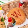 Condiment Bottles, 4pcs Portable Seasoning Storage Containers Jars BBQ  School Bento Box Dressing Dispensers For Ketchup，Honey 3