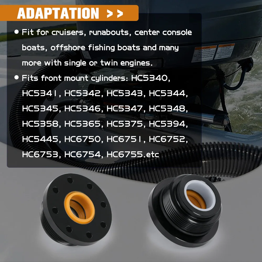 Marine Accessories Marine Hardware Front Mount Hydraulic Steering Cylinder Seal Kit For SeaStar Pivot HC5340 HC5341 HC5358 HC5365 HC5375