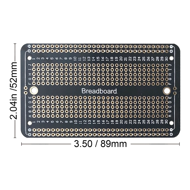 Permanent Breadboard Solder Pcb Board Prototype Board Protoboard 1PCS 5.2x8.9cm For Arduino