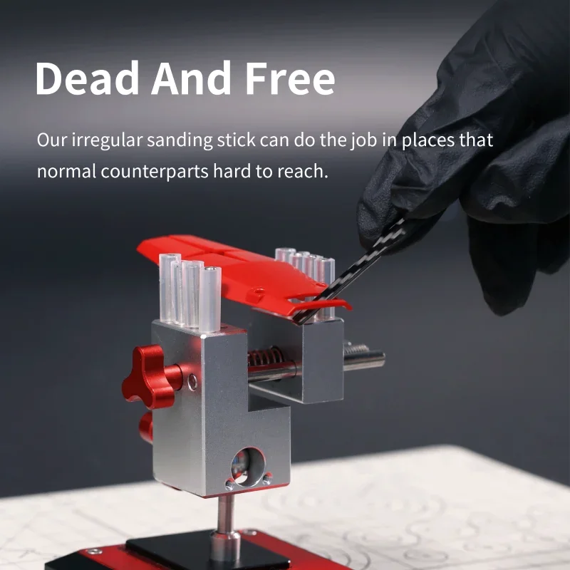 Sanding plate tool DISPIAE Special-shaped Carbon Fiber Sanding Plate Military Hand-made Model Sander Tool CFB-S01-S03 Model Kit Tools