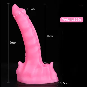 20cm octopus tentacles Penis Realistic Suction Cup Adult Silicone Anal Plug Monster Dildo Sex Toys for Women Masturbation 6