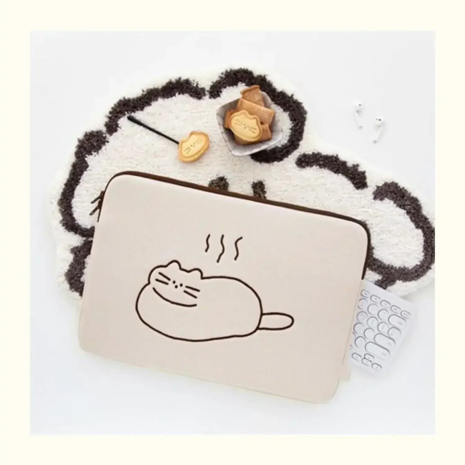thumbnail image 1 of Bonitas fundas para portátiles de 13, 13,6, 15 y 15,6 pulgadas, fundas para ordenador, para MacBook Air M1 13,3 PRO14, funda protectora para ASUS HP de 15 pulgadas, 1 of 5