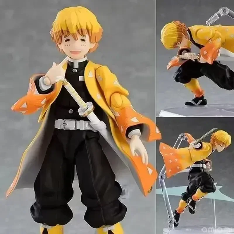 

Demon Slayer 2024 New Figma Figure Rengoku Kyoujurou 553 Tanjirou 498 Kamado Nezuko Kamado 508 Agatsuma Zenitsu 522 Kids Gifts