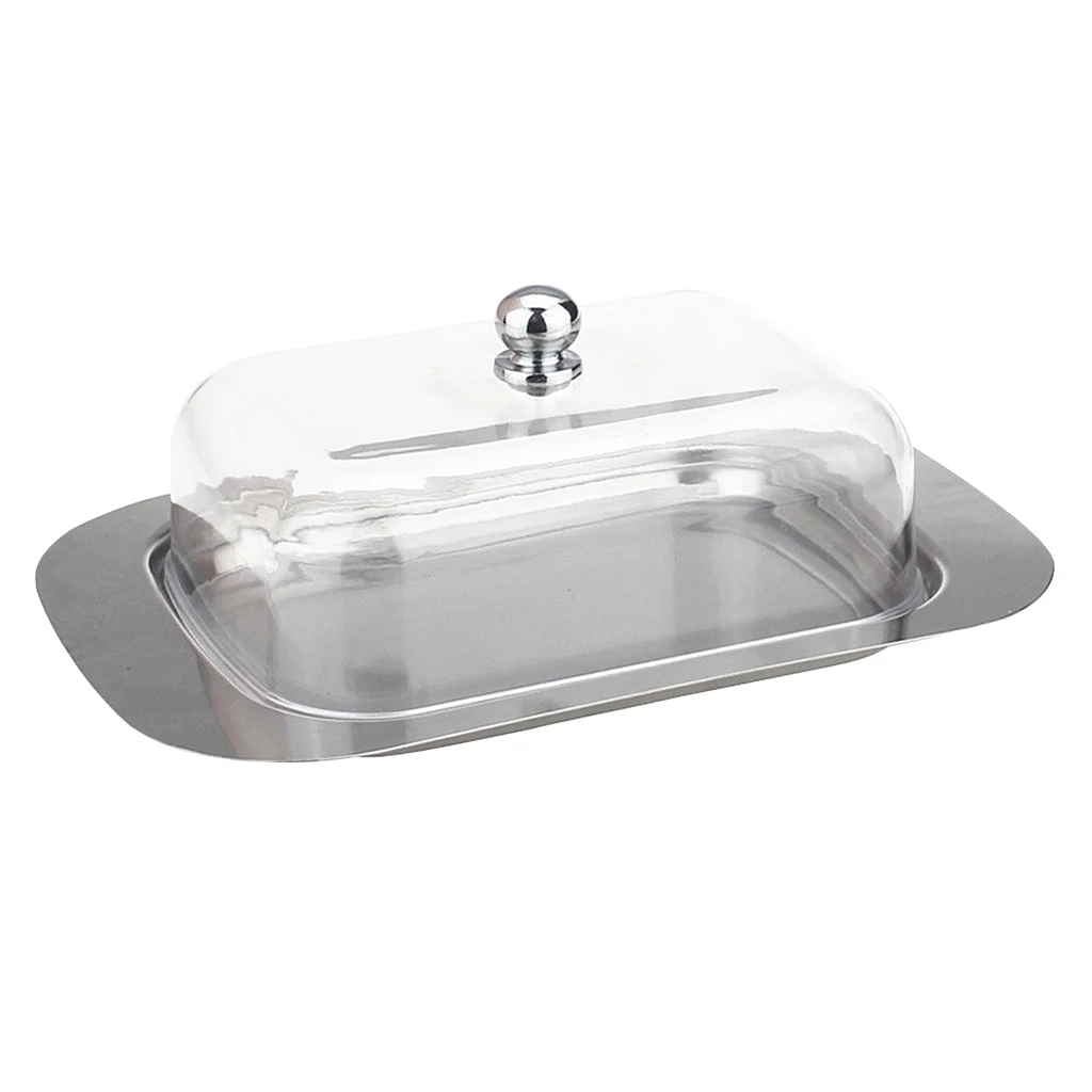 Butter Storage Box Serving Tray Stainless Steel