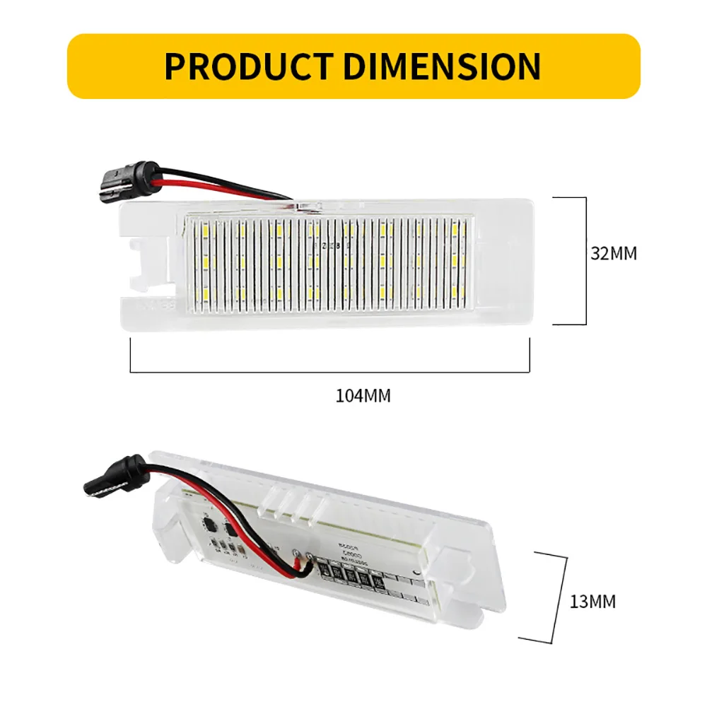   LED ȣ  , Opel Astra H J K Corsa Zafira Insignia Vectra Meriva Adam Ǵ Vauxhall , 2 