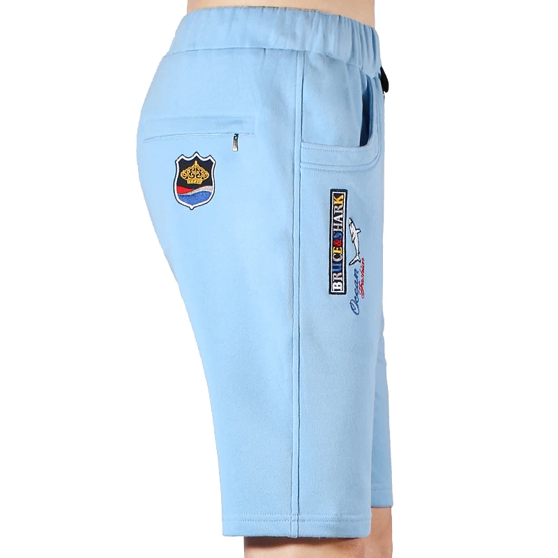 New Summer Pants Men's Sports Shorts Bruce&Shark Casual Men Clothing Straight Leg Loose Style stretching Golf Pants Shorts Sport
